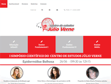 Tablet Screenshot of julioverne.com.br